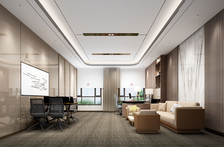 黑龙江省交通投资集团办公楼室内装饰设计工程2